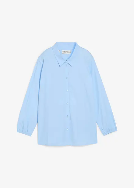 Oversizeblus i ren bomull