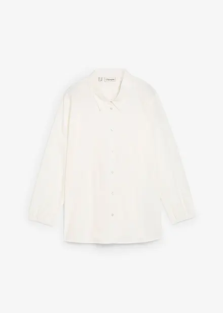 Oversizeblus i ren bomull