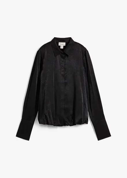 Satinblus av viskosmix