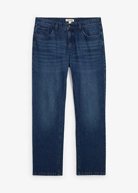 Relaxed Fit Stretch Jeans, Straight