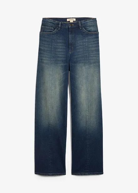 Bekväma, raka jeans med High Waist, Low Stretch
