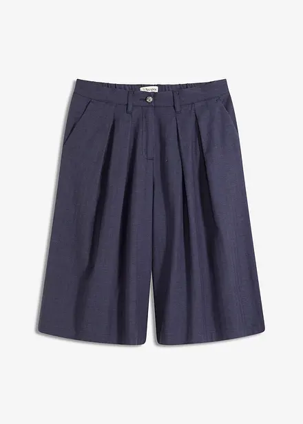 Bermudashorts med pressveck