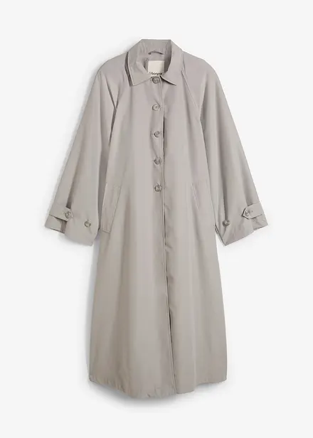 Trenchcoat med mjukt fall