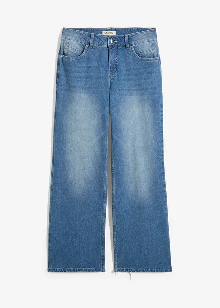 Straight jeans medelhög midja