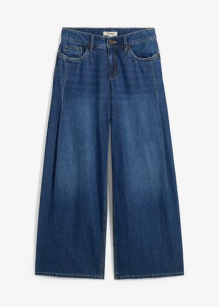 Wide Leg Jeans Mid Waist