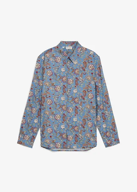 Business-skjorta i ren bomull, Slim Fit