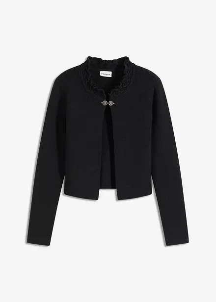 Folkdräktsinspirerad cardigan