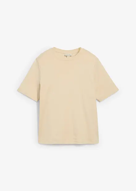 T-shirt av tjock ekologisk bomull