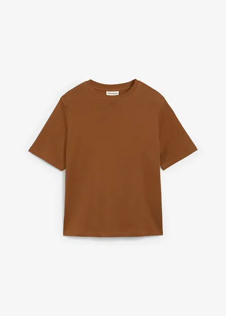 T-shirt av tjock ekologisk bomull