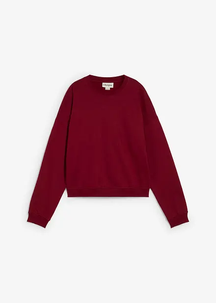 Oversizesweatshirt av ekologisk bomull