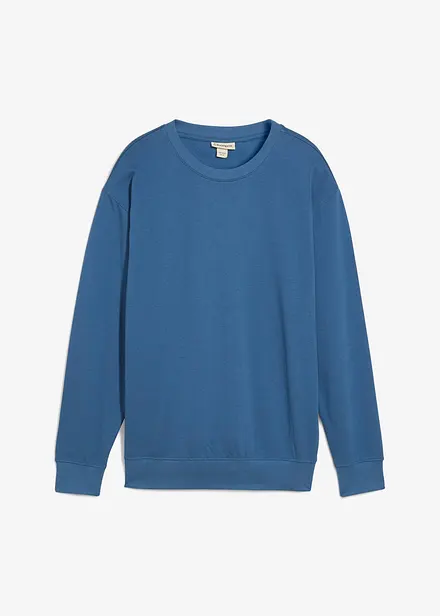 Oversizesweatshirt av ekologisk bomull