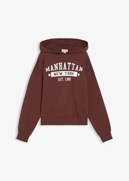 Oversizehoodie av ren bomull