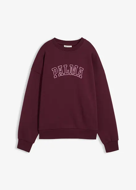 Oversized sweatshirt av bomullsmix