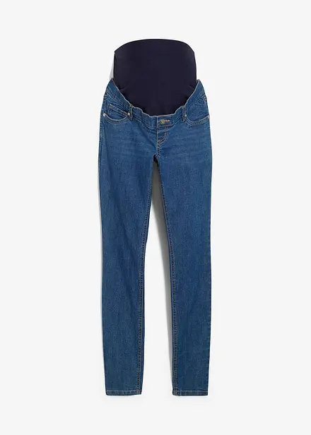 Skinny mammajeans med ekologisk bomull
