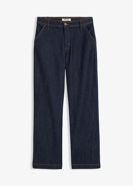 Wide Leg Jeans medelhög midja