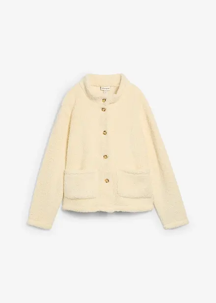 Jacka i teddyfleece