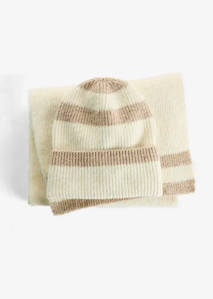 Halsduk och mössa (2 delar)