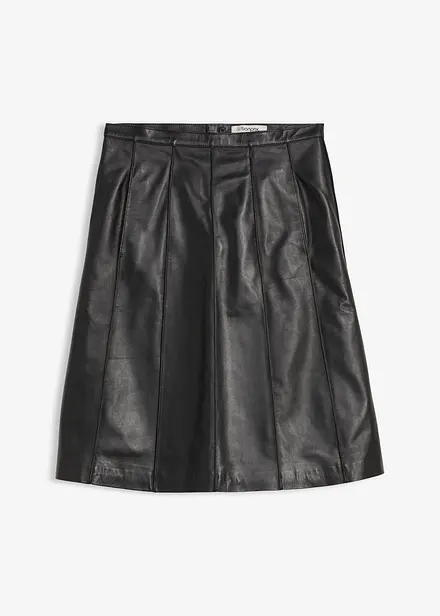 Skinnkjol i utställd modell, av lammnappa