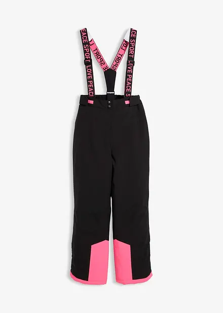 Skidbyxa med avtagbara hänglsen, vattentät