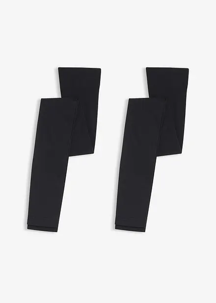 Leggings med komfortlinning, 50 den (2-pack)