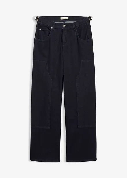 Jeans Wide Leg Mid Waist