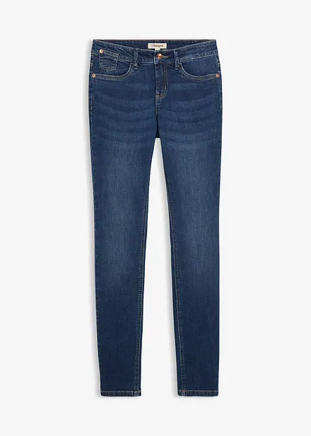 Skinny Jeans Mid Waist i ekologisk bomull