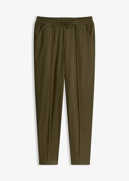 Dra p&aring;-byxa med sydda pressveck