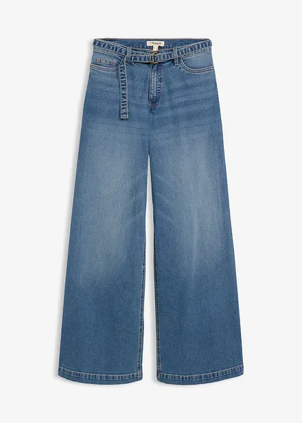 Wide Leg-jeans Mid Waist, Full Length