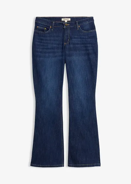 Jeans med flare, Mid Waist