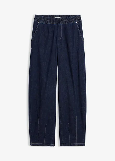 Barrel jeans Mid Waist, res&aring;rlinning