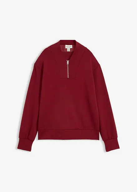 Sweatshirt av mjuk viskosmix