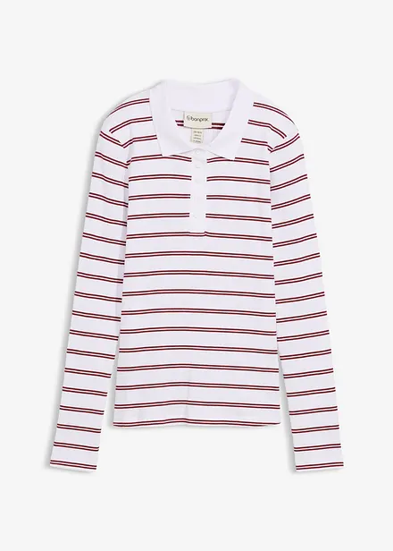 Ribbstickad pik&eacute;tr&ouml;ja