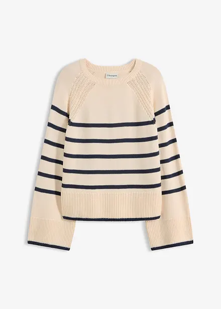 Tr&ouml;ja med kontrasterande r&auml;nder