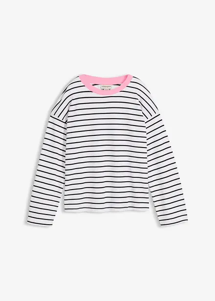 L&aring;ng&auml;rmad topp i ekologisk bomull