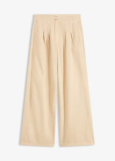 Twillbyxa i ren bomull