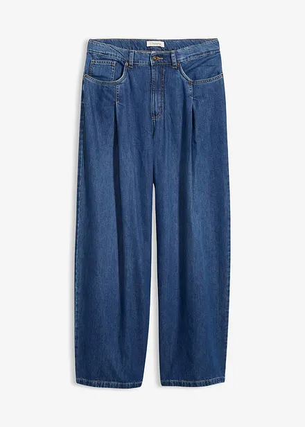 Jeans med Wide Leg och High Waist