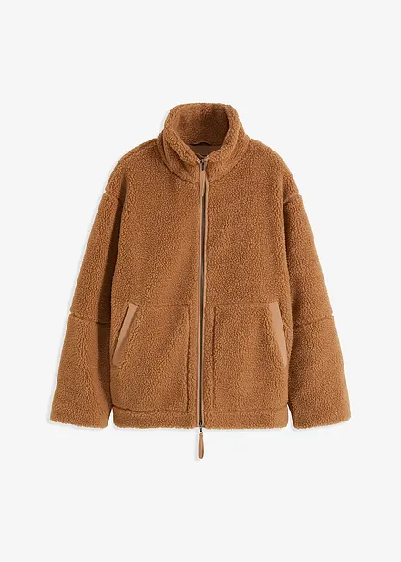 Fodrad jacka i teddyfleece