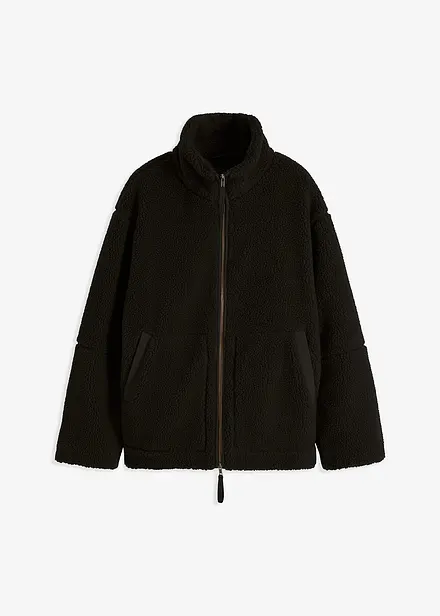 Fodrad jacka i teddyfleece