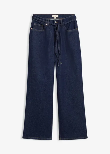 Wide Leg Jeans Mid Waist