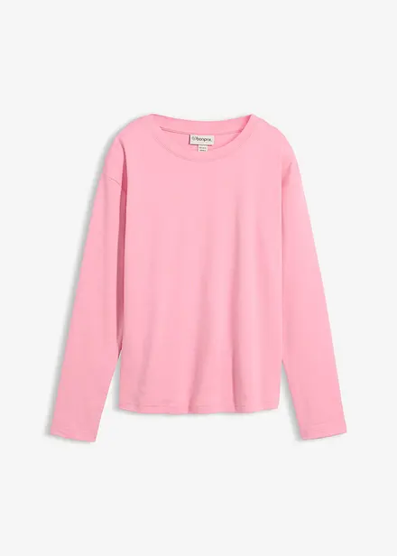 L&aring;ng&auml;rmad topp av ekologisk bomull i kraftig kvalitet