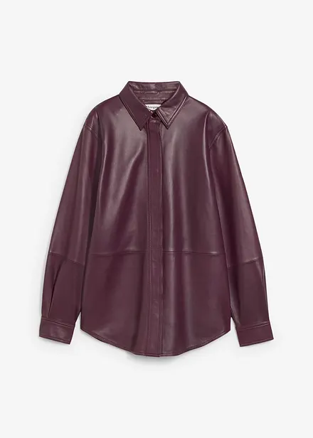 Skinnskjorta i lammnappa