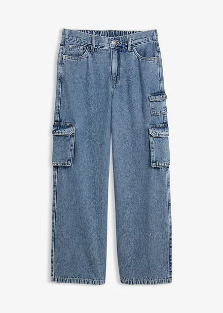 Wide Leg Jeans Mid Waist