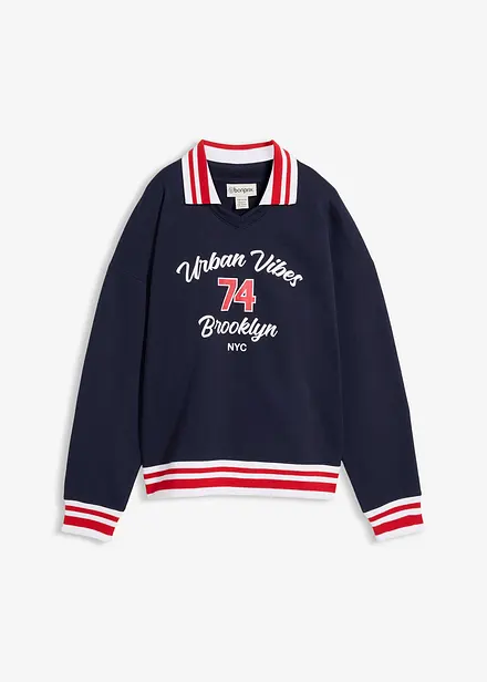 Oversizesweatshirt i ekologisk bomull