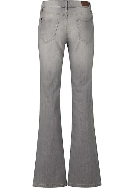 Bootcut Jeans Mid Waist, Comfort Stretch