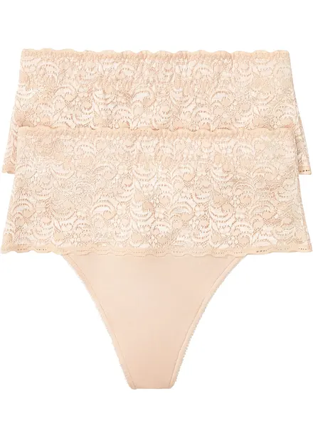 Stringtrosa med medelh&ouml;g formande effekt (2-pack)