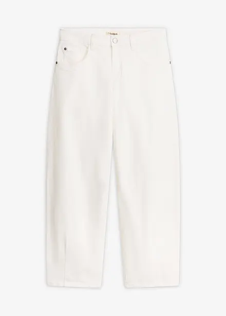 Twillbyxa av elastisk bomullsmix