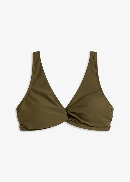 Bikini&ouml;verdel med twistad detalj