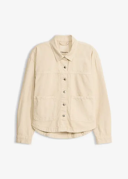 Blusjacka i ren bomull