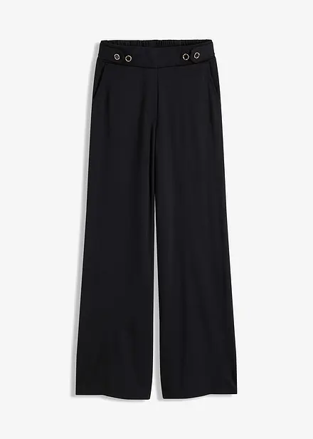 Jerseybyxa med dekorativ slejf