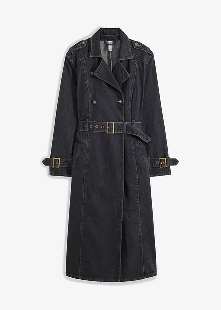 Trenchcoat i denim